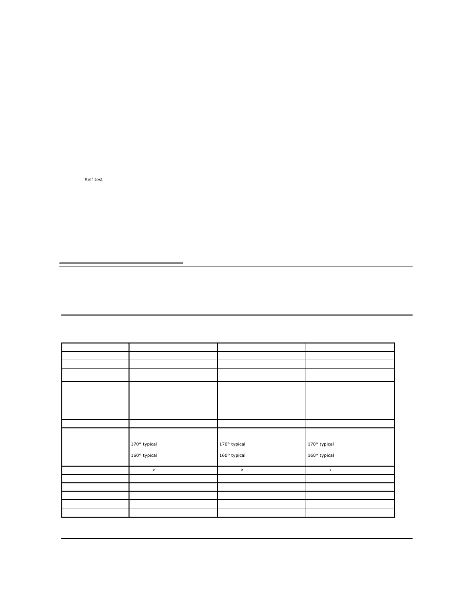 Plug and play capability, Flat panel specifications | Dell E2210H Monitor User Manual | Page 7 / 30