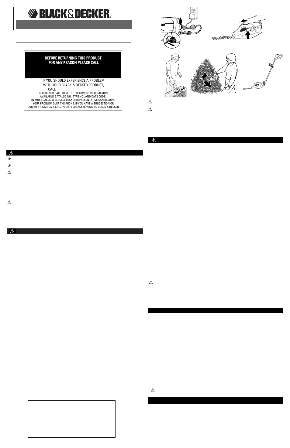 Black & Decker DS600 User Manual | 4 pages