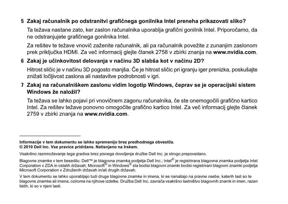 Dell XPS 17 (L702X, Early 2011) User Manual | Page 6 / 6