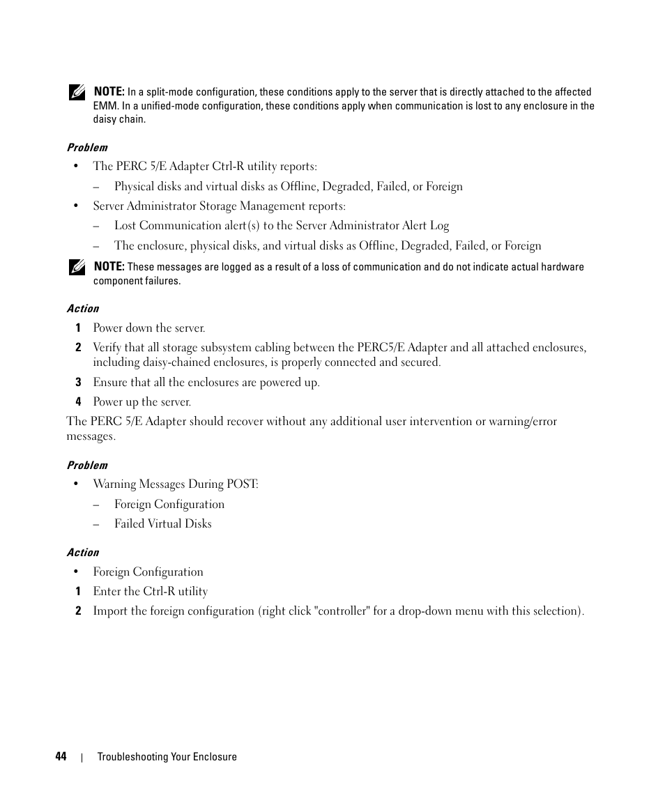 Dell POWERVAULT MD1000 User Manual | Page 44 / 64