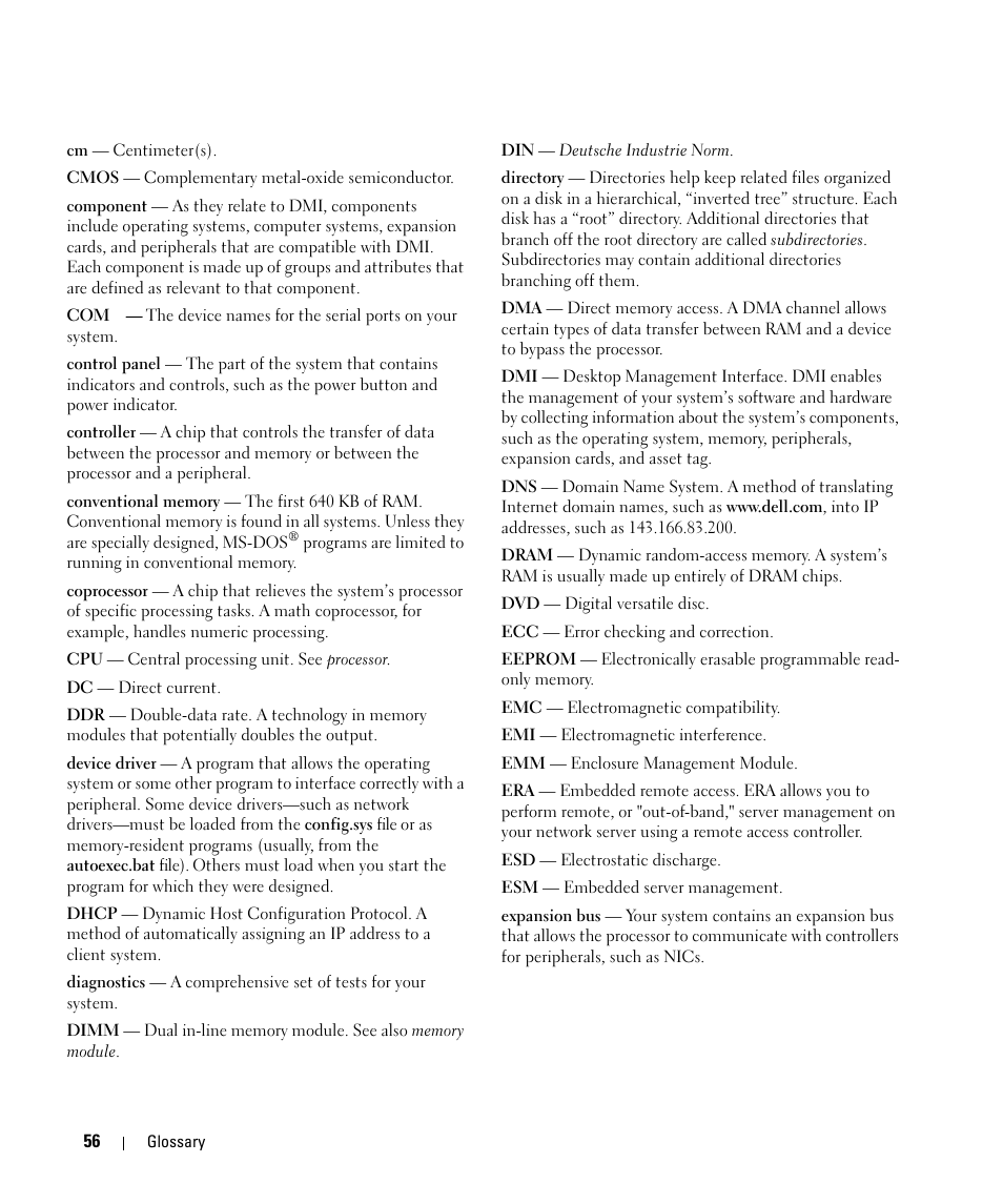 Dell POWERVAULT MD1000 User Manual | Page 56 / 64
