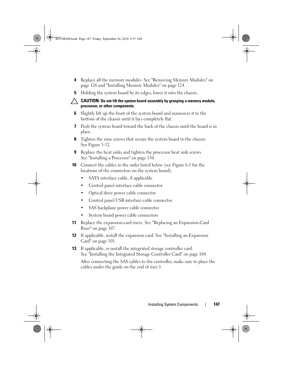 Dell PowerEdge R415 User Manual | Page 147 / 188