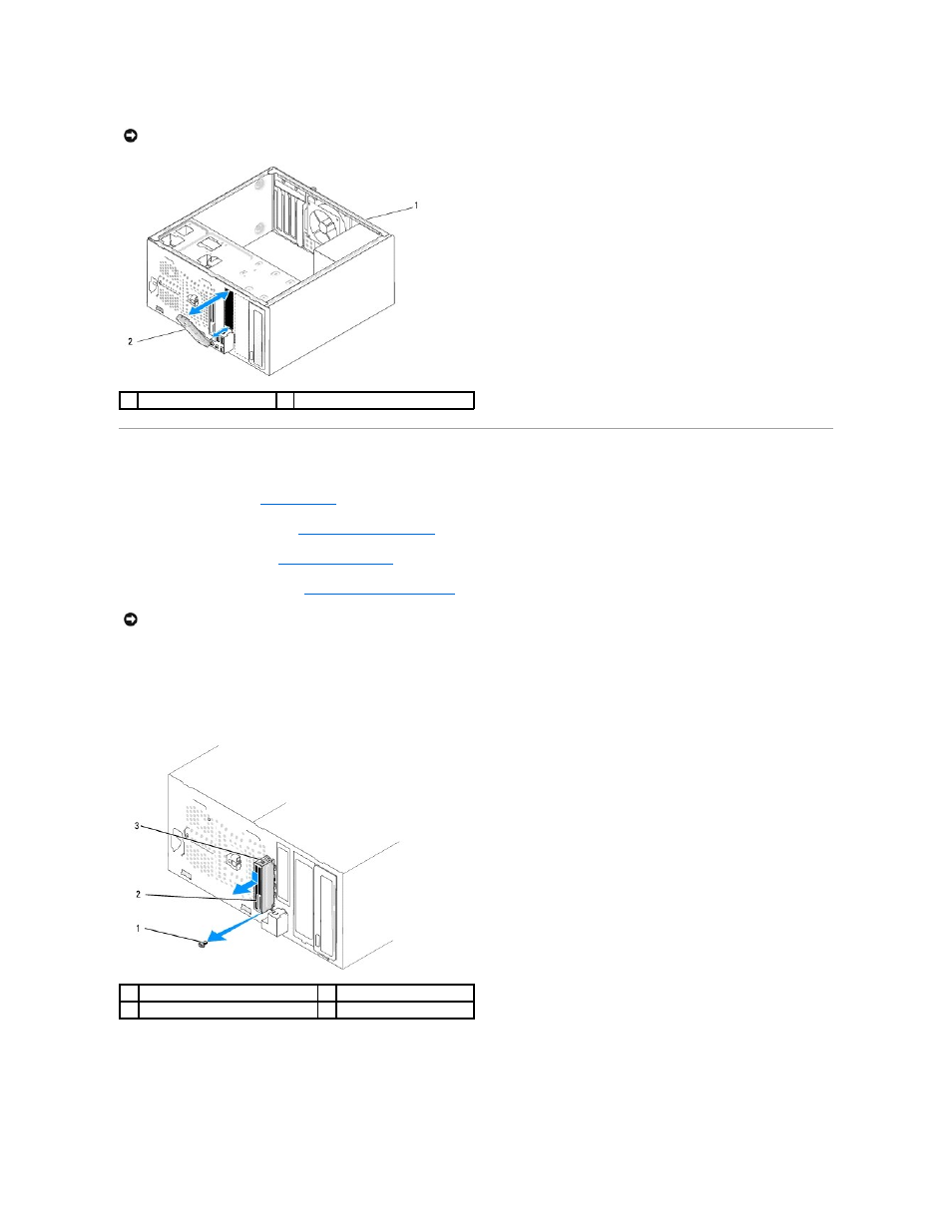 Replacing the media card reader | Dell Studio Desktop D540 (Late 2008) User Manual | Page 16 / 36