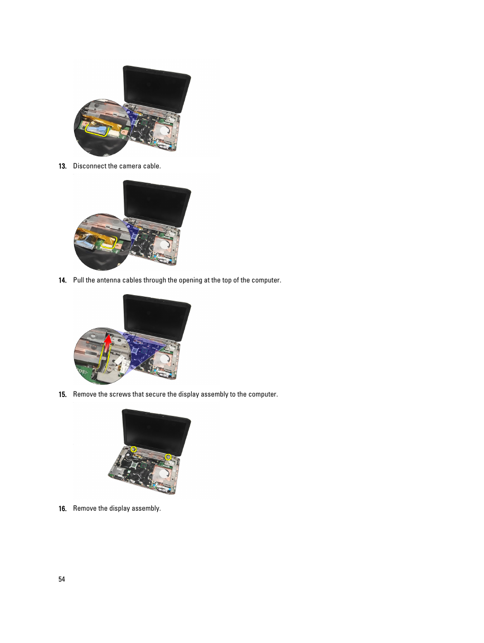 Dell Latitude E5520M (Early 2011) User Manual | Page 54 / 111