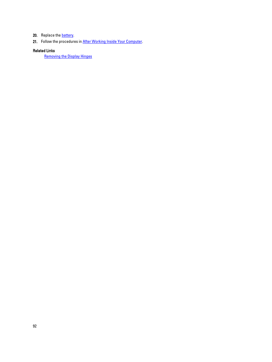 Dell Latitude E5520M (Early 2011) User Manual | Page 92 / 111