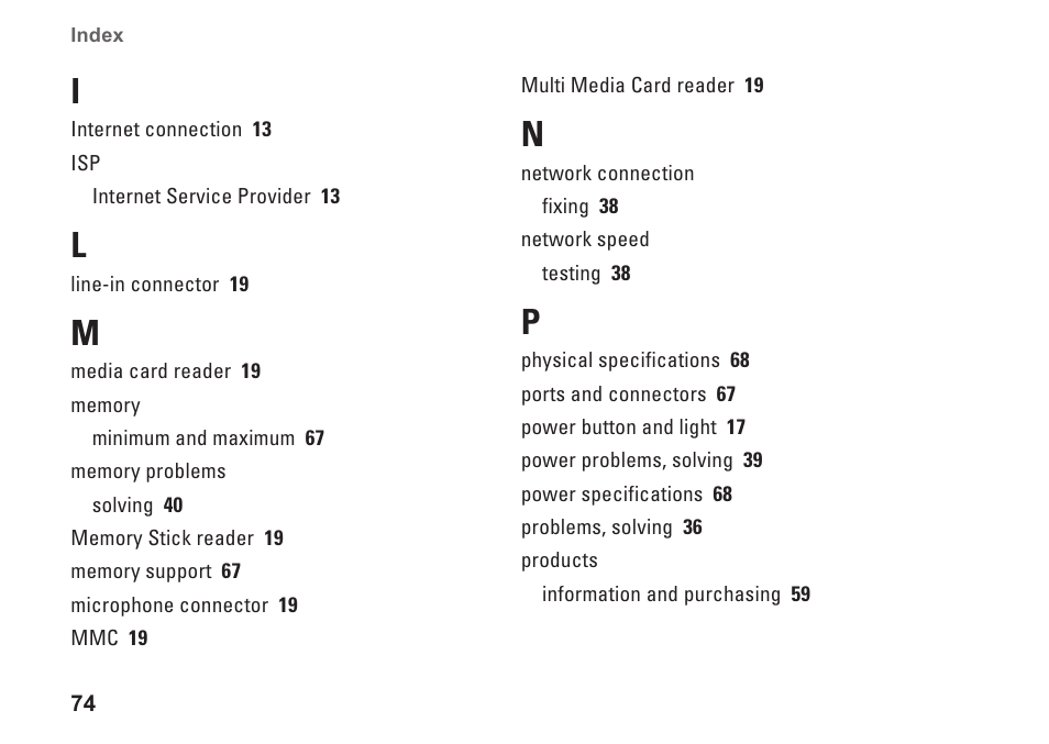 Dell Inspiron One 19 (Mid 2009) User Manual | Page 76 / 80