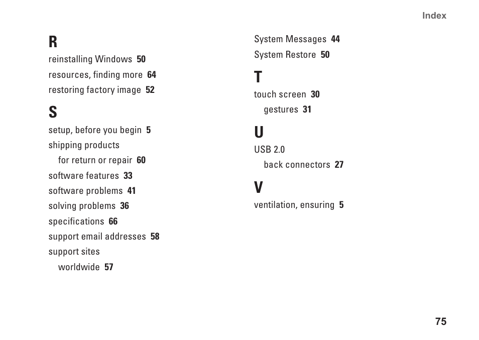 Dell Inspiron One 19 (Mid 2009) User Manual | Page 77 / 80