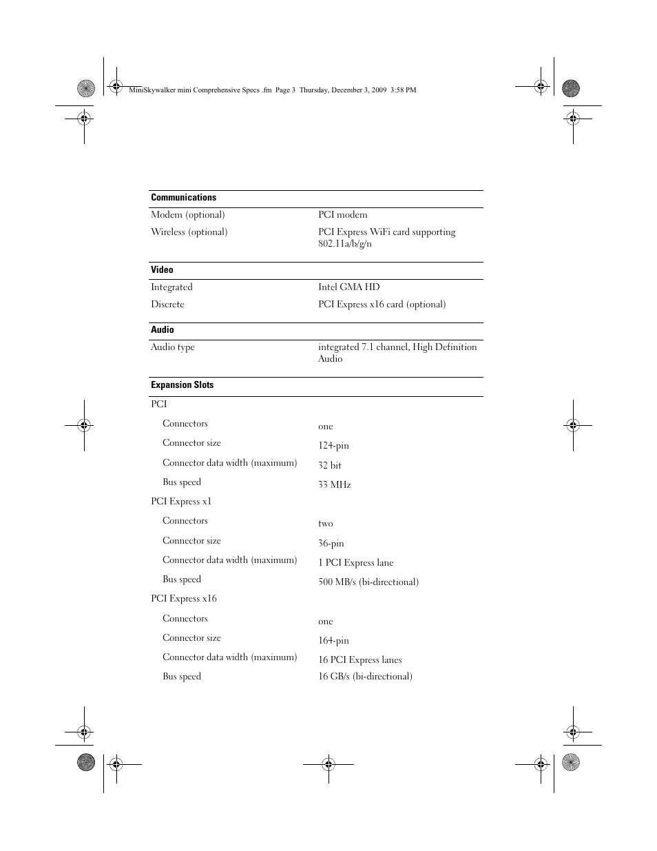 Dell Inspiron 580 (Late 2009) User Manual | Page 3 / 6
