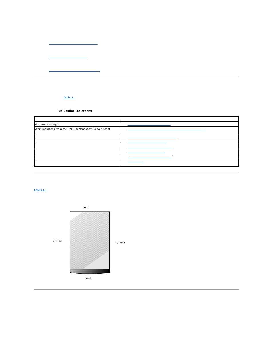 Start-up routine, System orientation, Removing and replacing the front bezel | Removing the front bezel | Dell PowerEdge 1500SC User Manual | Page 19 / 67