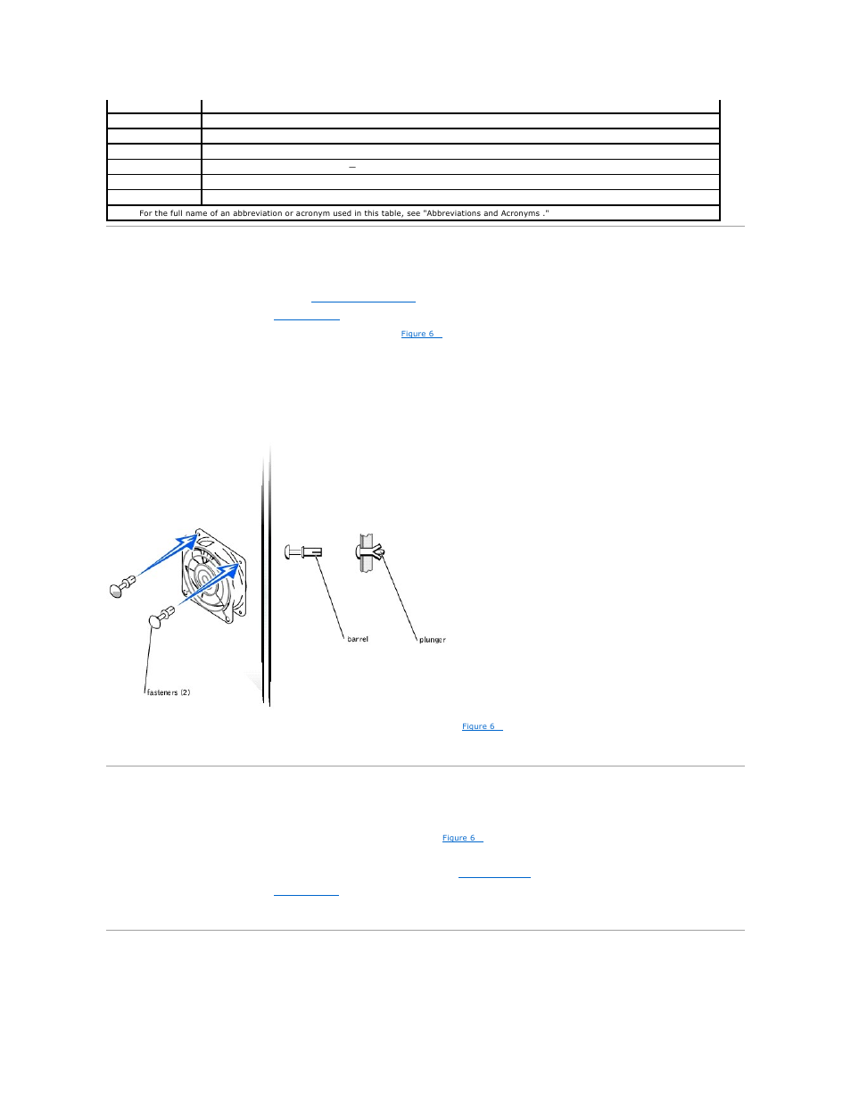 Removing the fan, Replacing the fan, Removing and installing power supplies | Dell PowerEdge 1500SC User Manual | Page 33 / 67