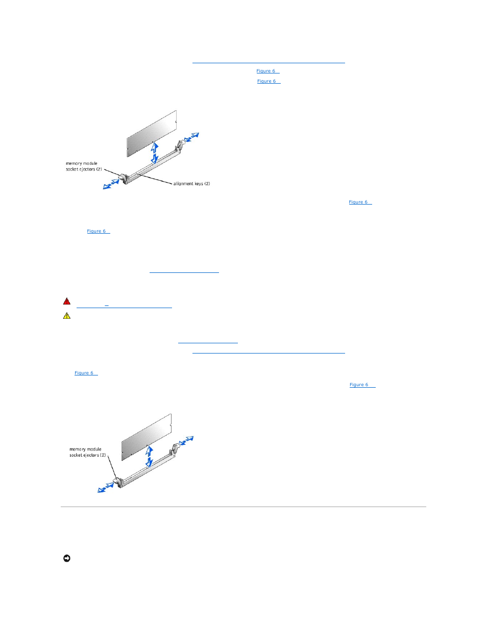 Microprocessor upgrades, Installing memory modules, Removing memory | Modules | Dell PowerEdge 1500SC User Manual | Page 39 / 67