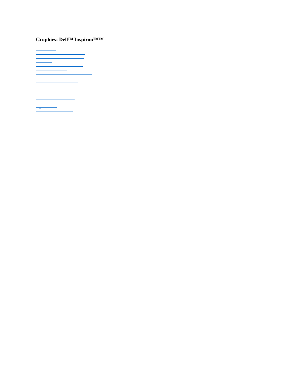 Graphics: dell™ inspiron™™ 7000 | Dell Inspiron 7000 User Manual | Page 36 / 104