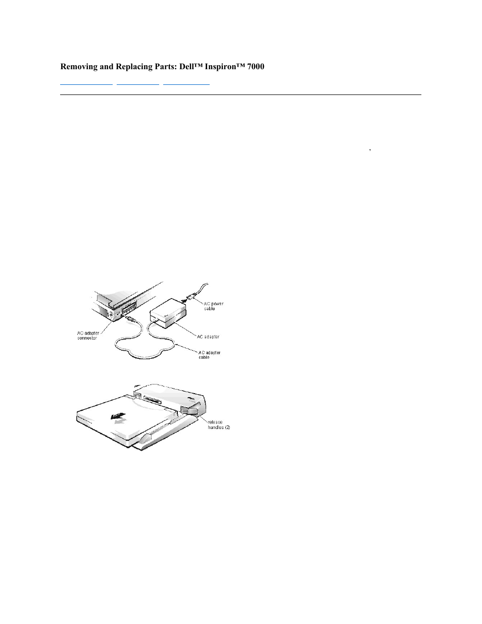 Removing and replacing parts: dell™ inspiron™ 7000 | Dell Inspiron 7000 User Manual | Page 76 / 104