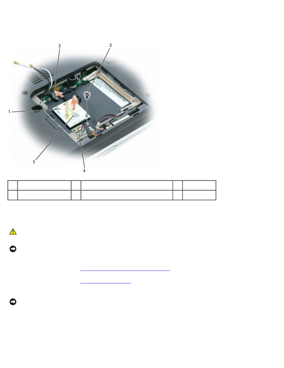 Replacing the modem | Dell XPS M140 (MXC051, Late 2005) User Manual | Page 27 / 72