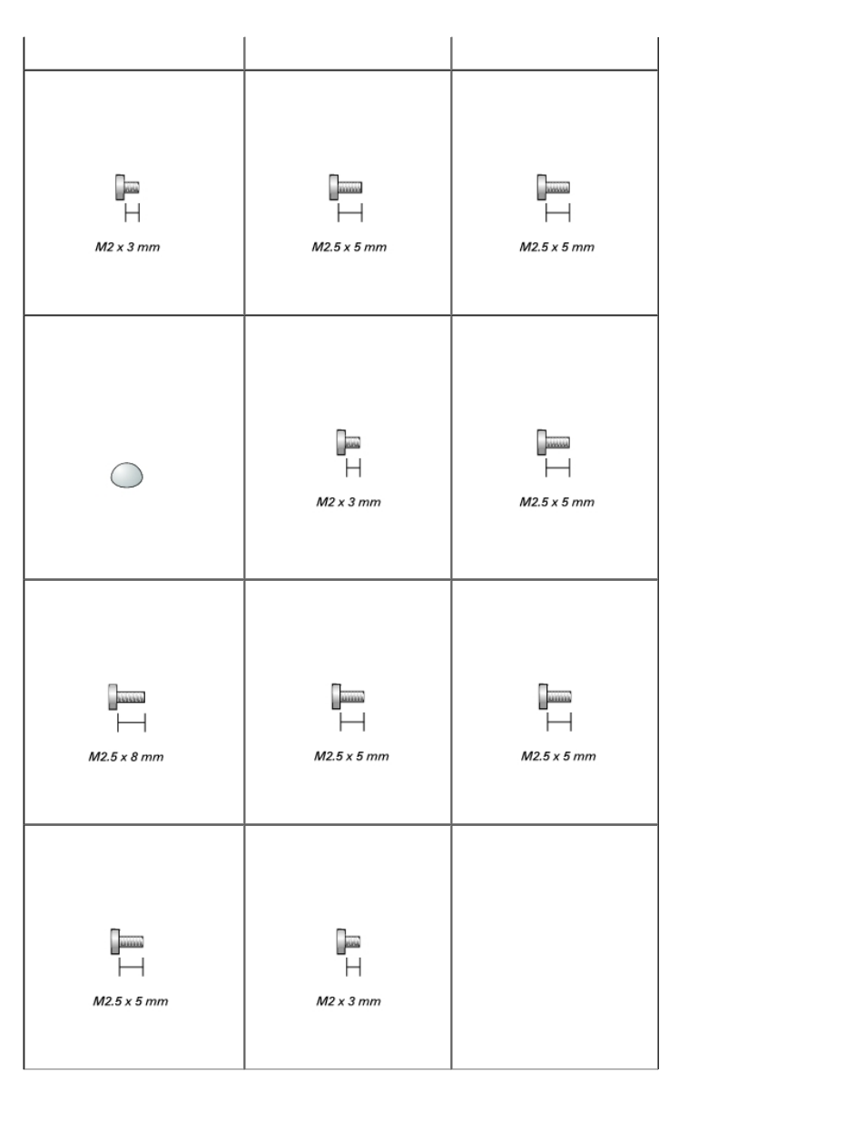 Dell XPS M140 (MXC051, Late 2005) User Manual | Page 5 / 72