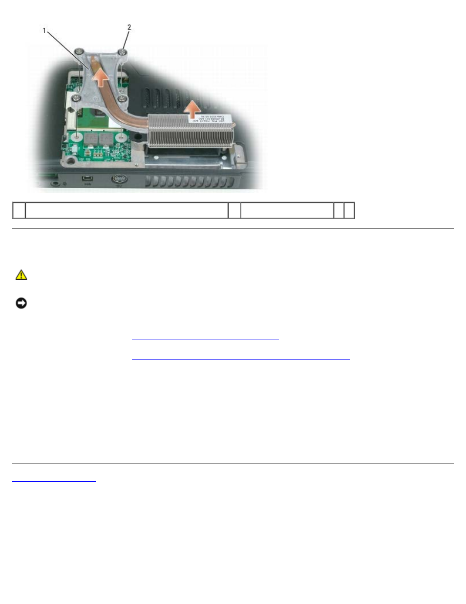 Replacing the microprocessor thermal- cooling, Assembly | Dell XPS M140 (MXC051, Late 2005) User Manual | Page 55 / 72