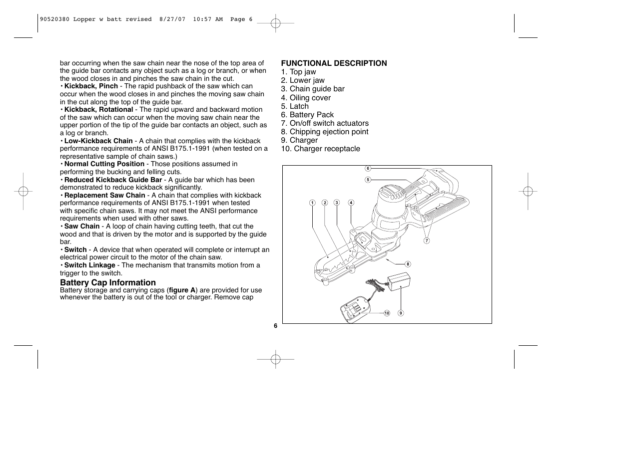 Black & Decker Alligator 90520380 User Manual | Page 6 / 44