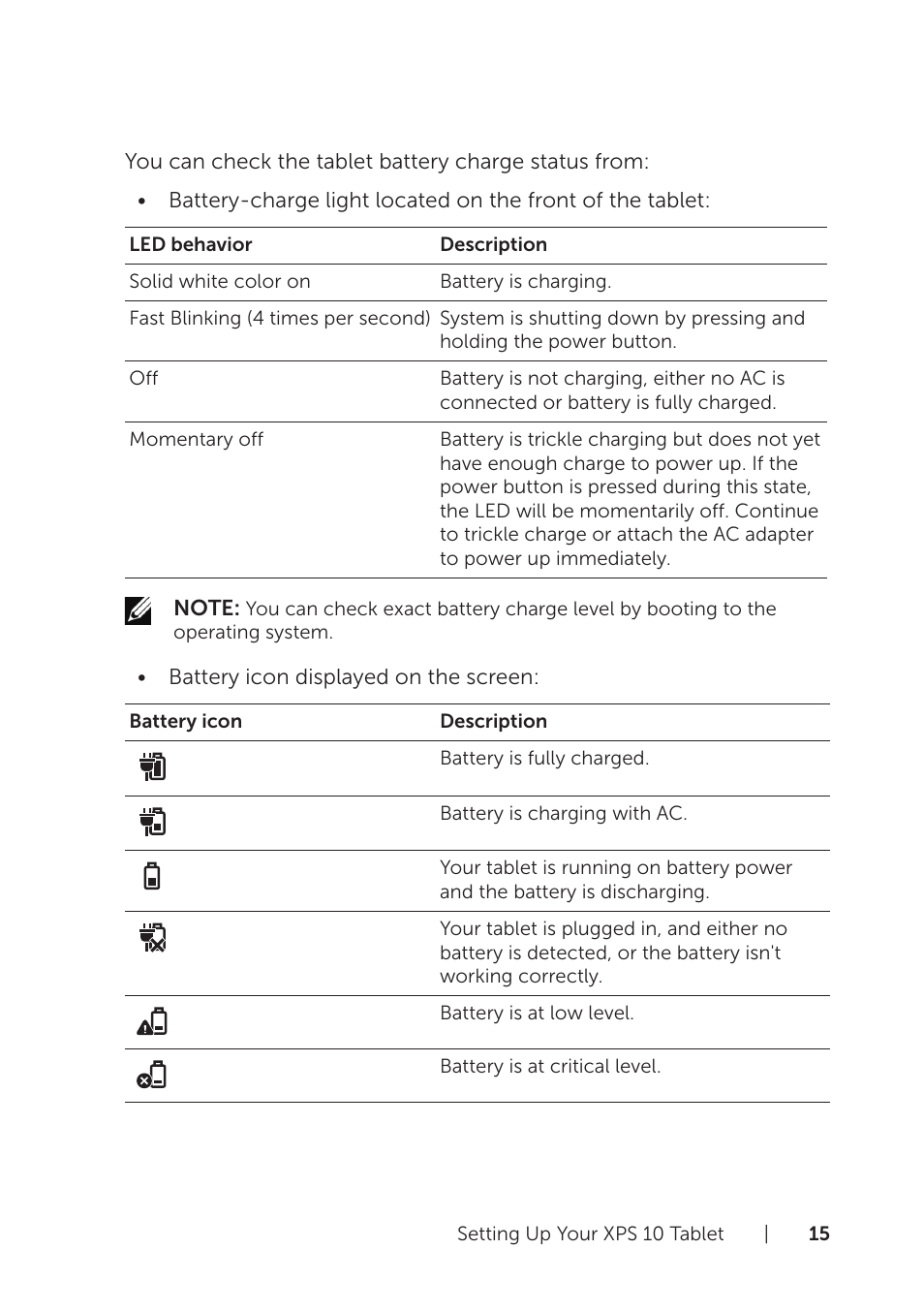 Dell XPS 10 Tablet User Manual | Page 15 / 56