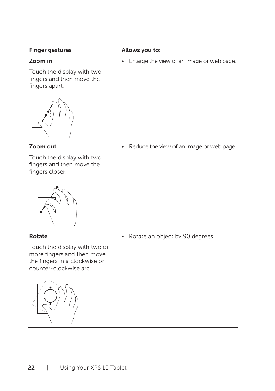 Dell XPS 10 Tablet User Manual | Page 22 / 56
