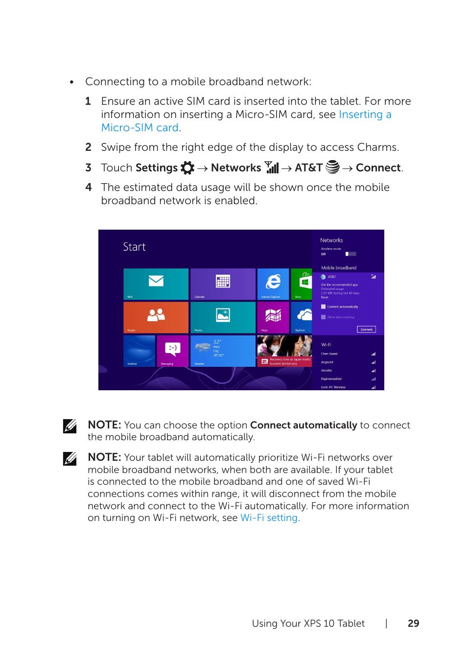 Dell XPS 10 Tablet User Manual | Page 29 / 56