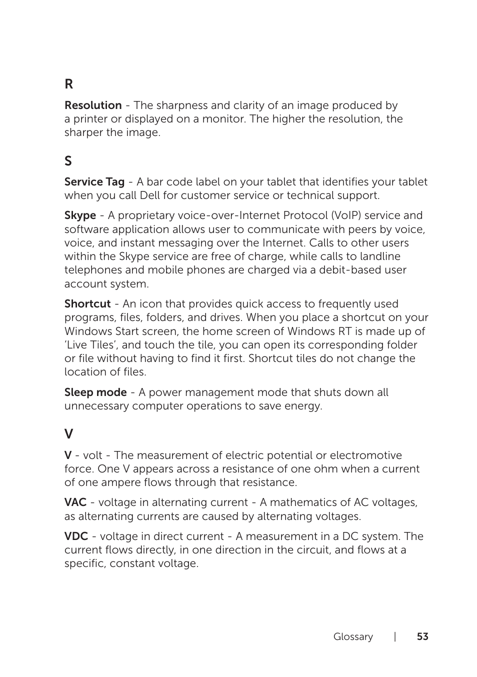 Dell XPS 10 Tablet User Manual | Page 53 / 56