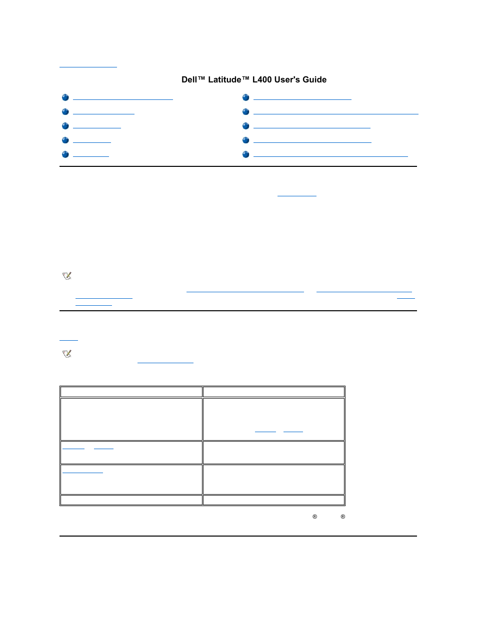 Dell Latitude L400 User Manual | Page 4 / 84