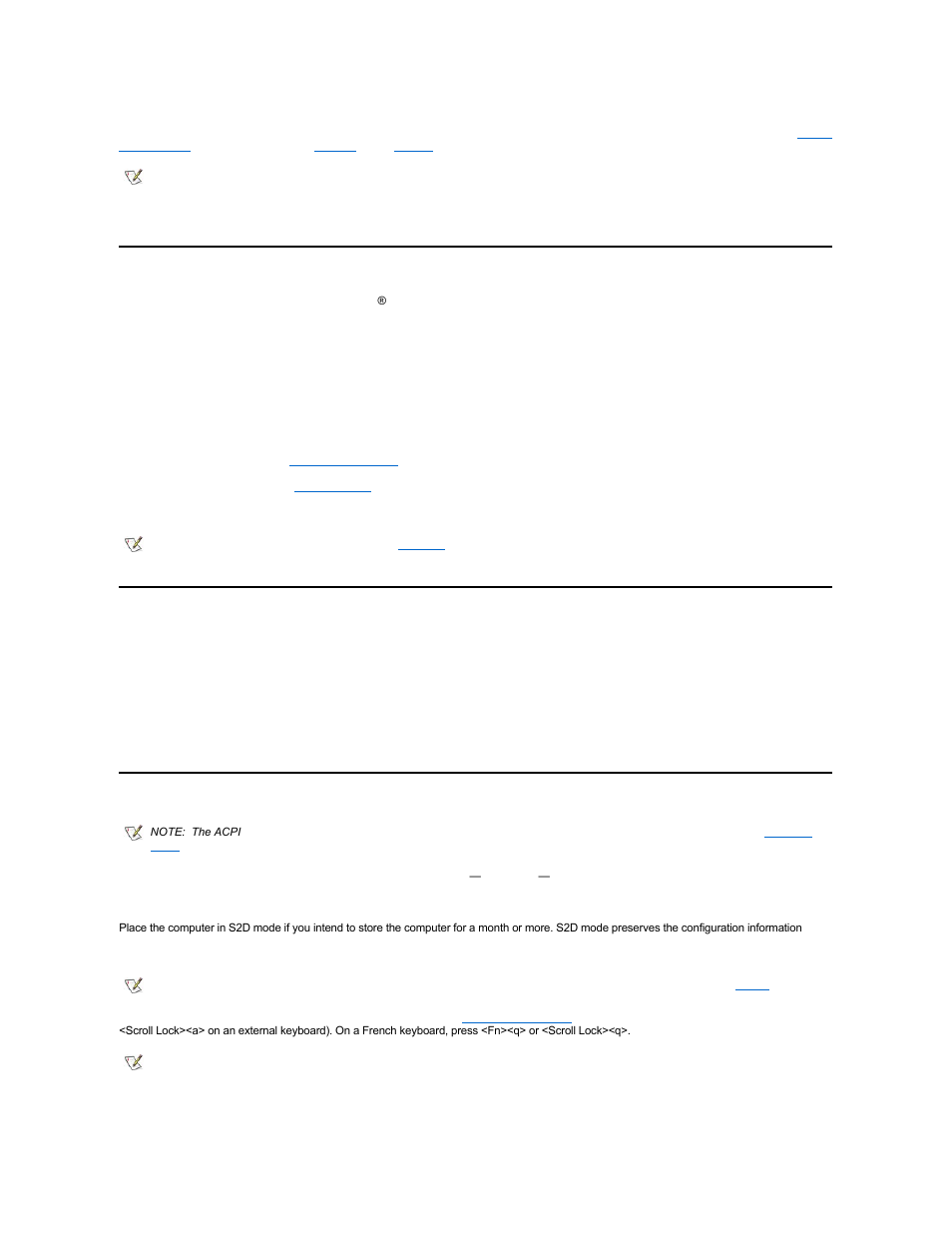 Suspend-to-disk mode for windows nt, Suspend mode, Standby mode | Suspend, Standby, Mode. press, Mode, Suspend-to-disk | Dell Latitude L400 User Manual | Page 5 / 84