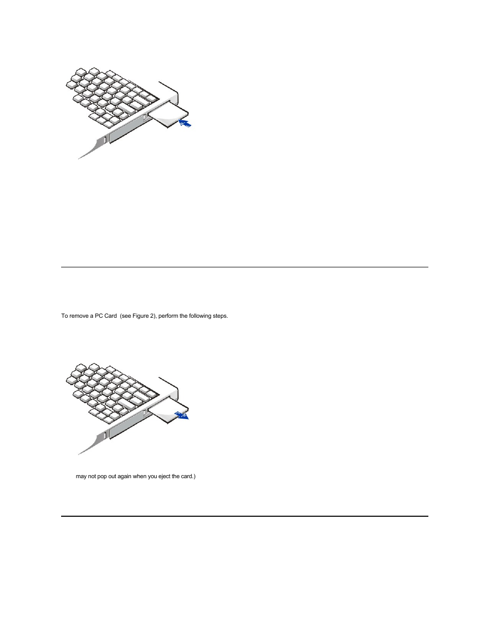Removing pc cards, Configuring pc cards | Dell Latitude L400 User Manual | Page 56 / 84