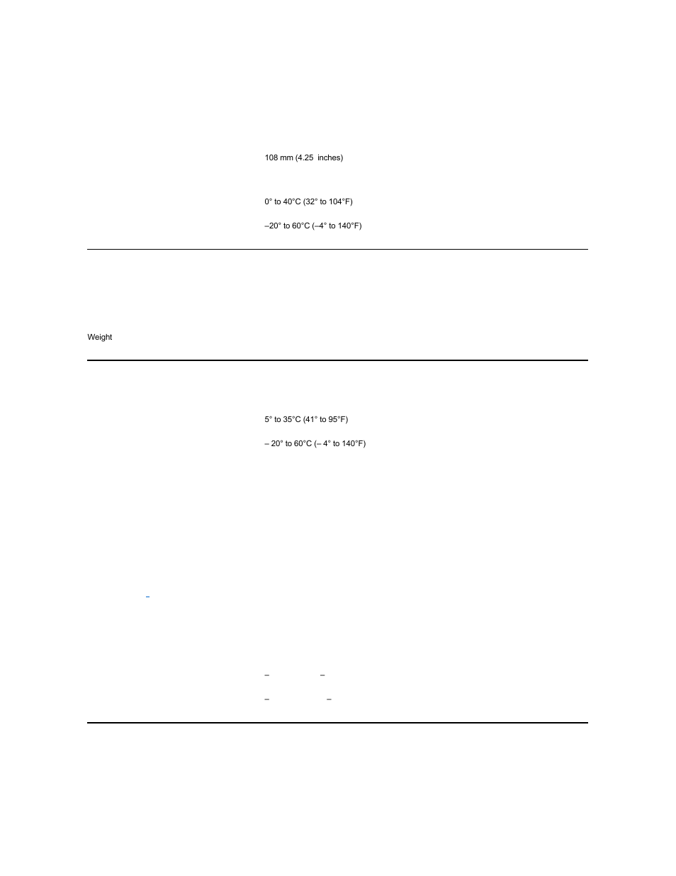 Physical, Environmental (computer), Touch pad | Dell Latitude L400 User Manual | Page 76 / 84