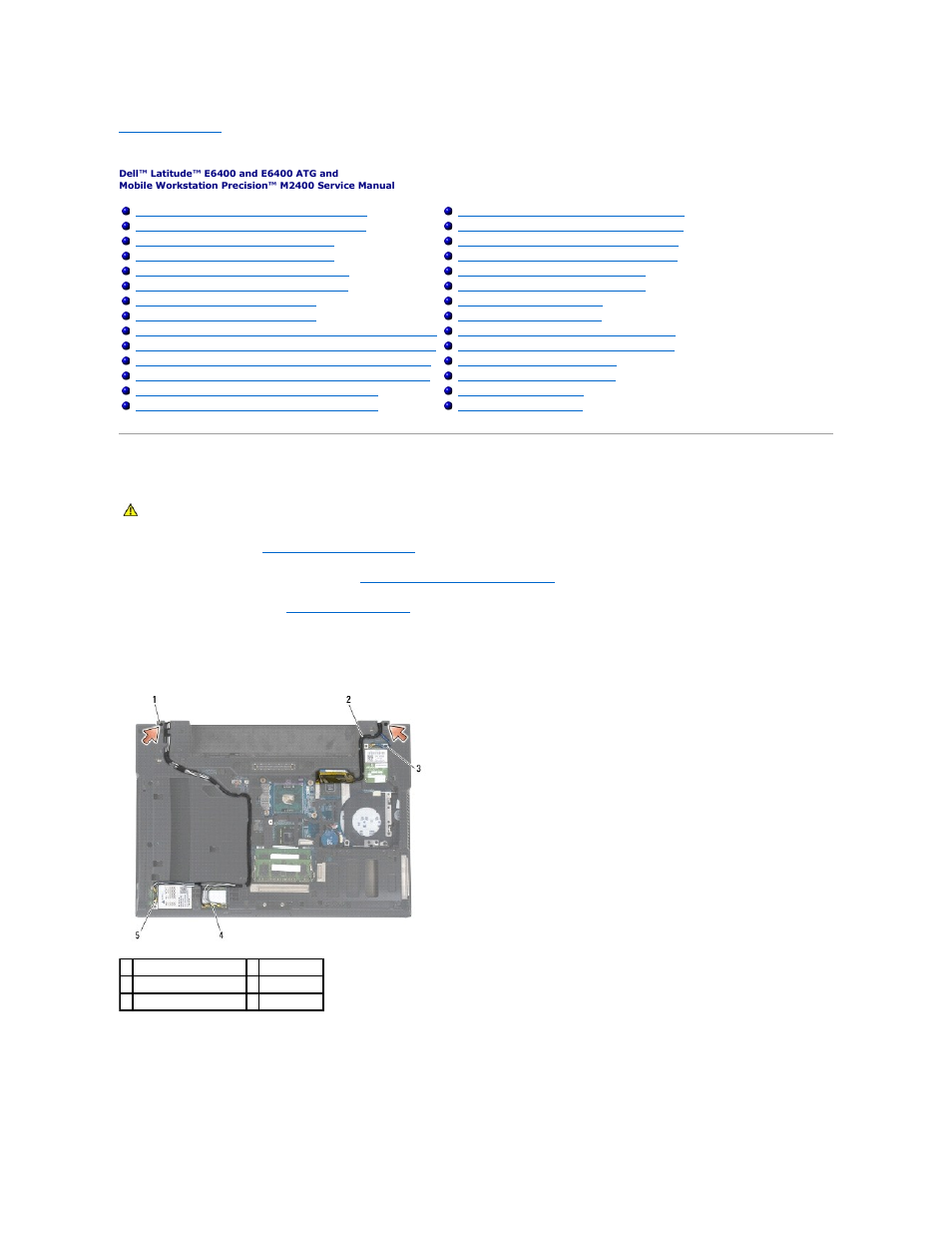 Display assembly | Dell Latitude E6400 User Manual | Page 26 / 99