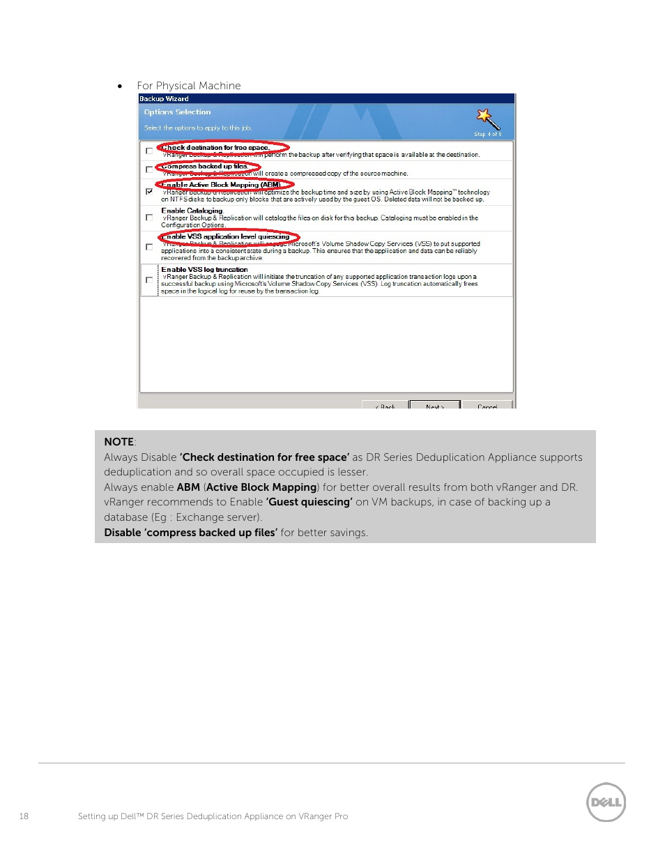 Dell PowerVault DR4100 User Manual | Page 18 / 26