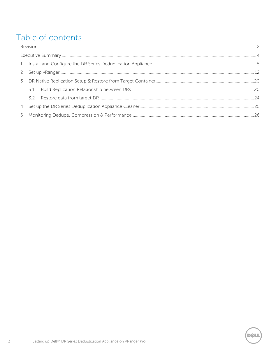 Dell PowerVault DR4100 User Manual | Page 3 / 26