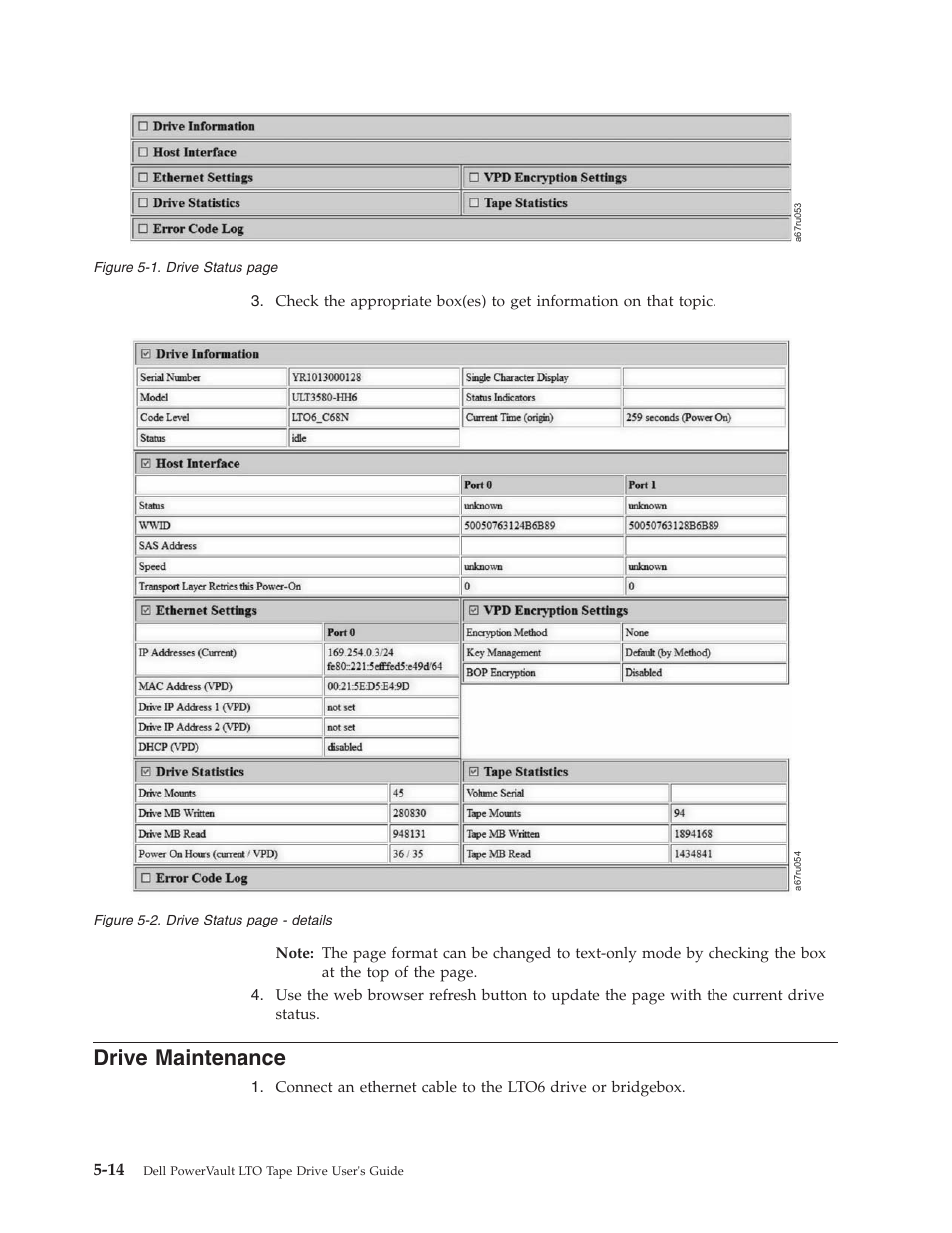 Drive maintenance | Dell Powervault LTO6 User Manual | Page 50 / 93