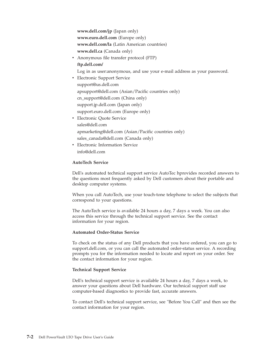 Dell Powervault LTO6 User Manual | Page 62 / 93