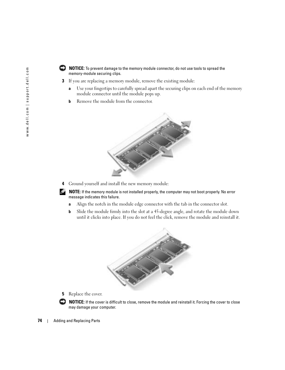 Dell Inspiron 700M User Manual | Page 74 / 114