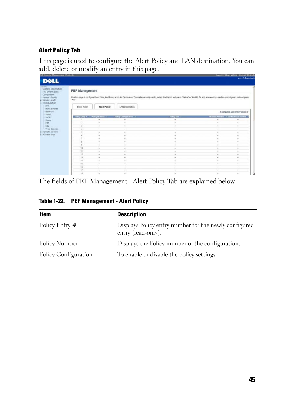 Dell PowerEdge C5230 User Manual | Page 47 / 74