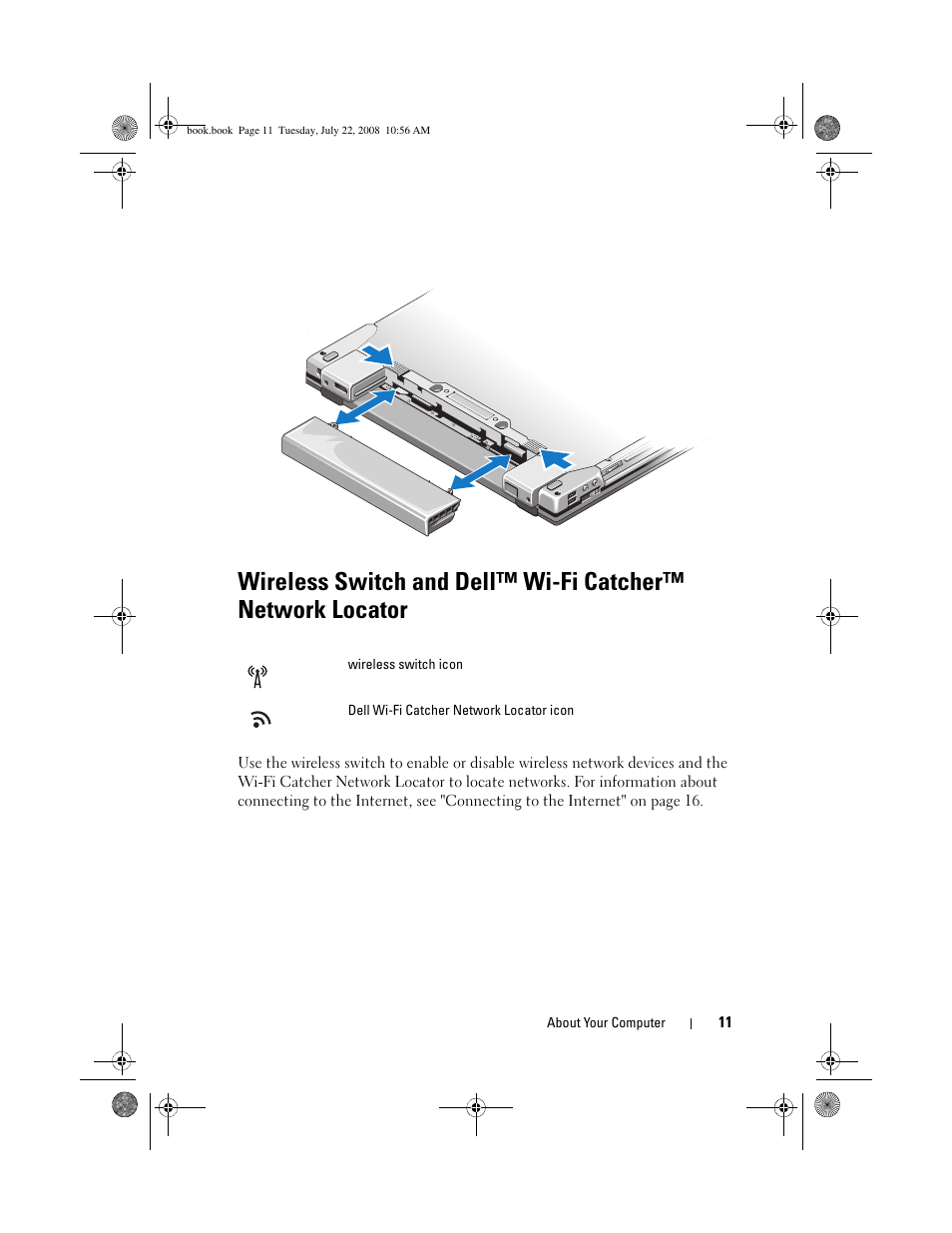 Dell Precision M2400 (Mid 2008) User Manual | Page 11 / 70