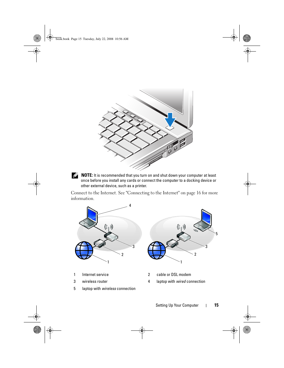 Dell Precision M2400 (Mid 2008) User Manual | Page 15 / 70