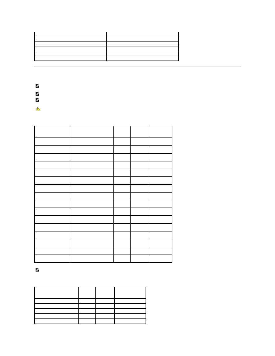 Paper specifications, Print media sizes and support, Print media supported | Dell 1125 Multifunctional Laser Printer User Manual | Page 15 / 111