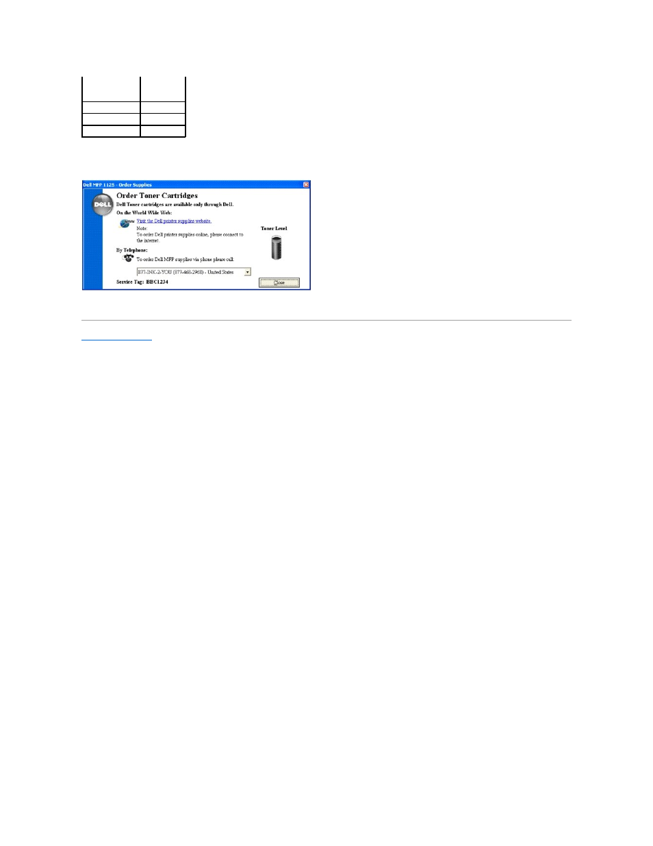 Dell 1125 Multifunctional Laser Printer User Manual | Page 32 / 111