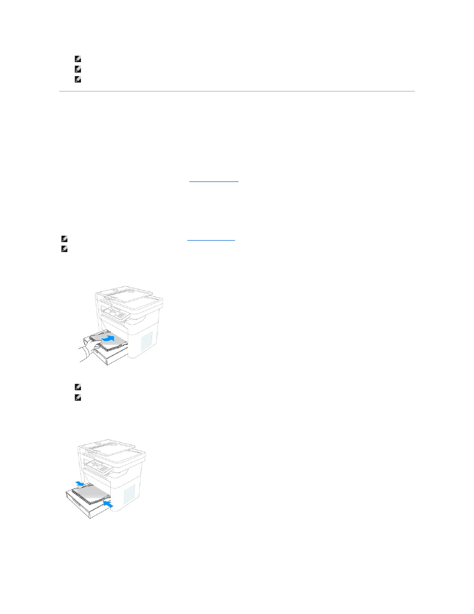 Using the bypass tray | Dell 1125 Multifunctional Laser Printer User Manual | Page 40 / 111