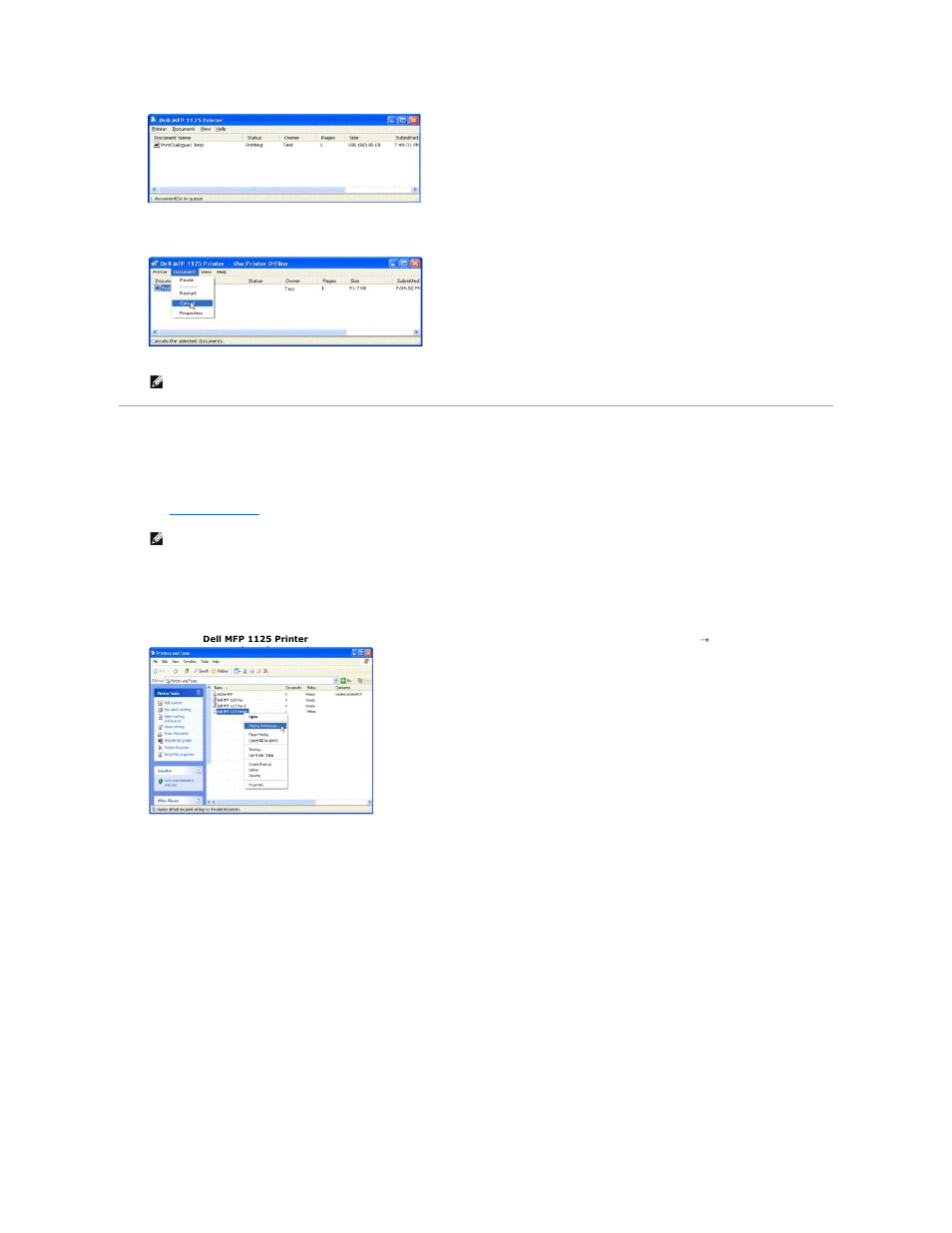 Printer settings, Layout tab | Dell 1125 Multifunctional Laser Printer User Manual | Page 46 / 111