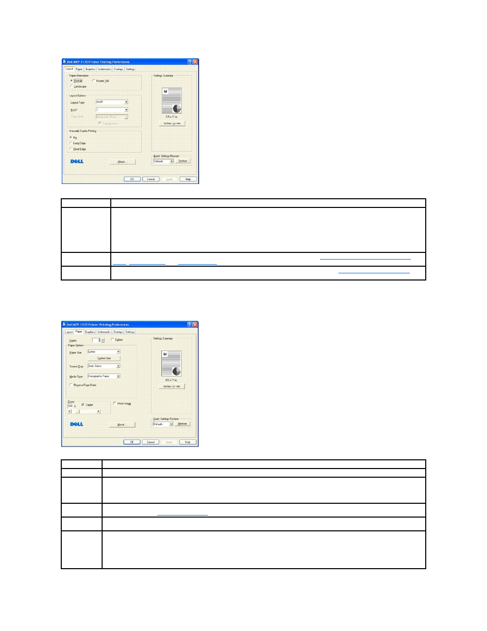 Paper tab | Dell 1125 Multifunctional Laser Printer User Manual | Page 47 / 111