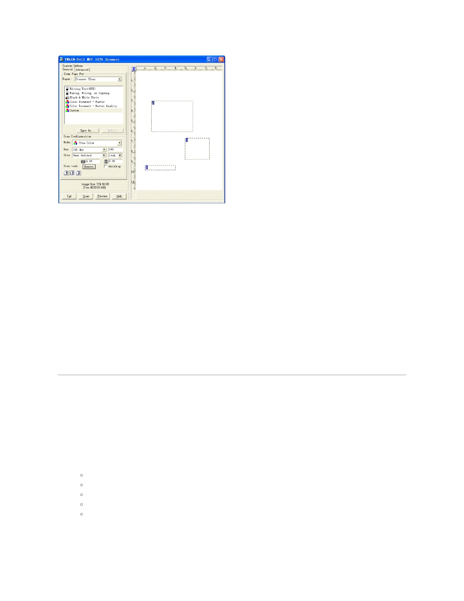 Changing default settings | Dell 1125 Multifunctional Laser Printer User Manual | Page 71 / 111