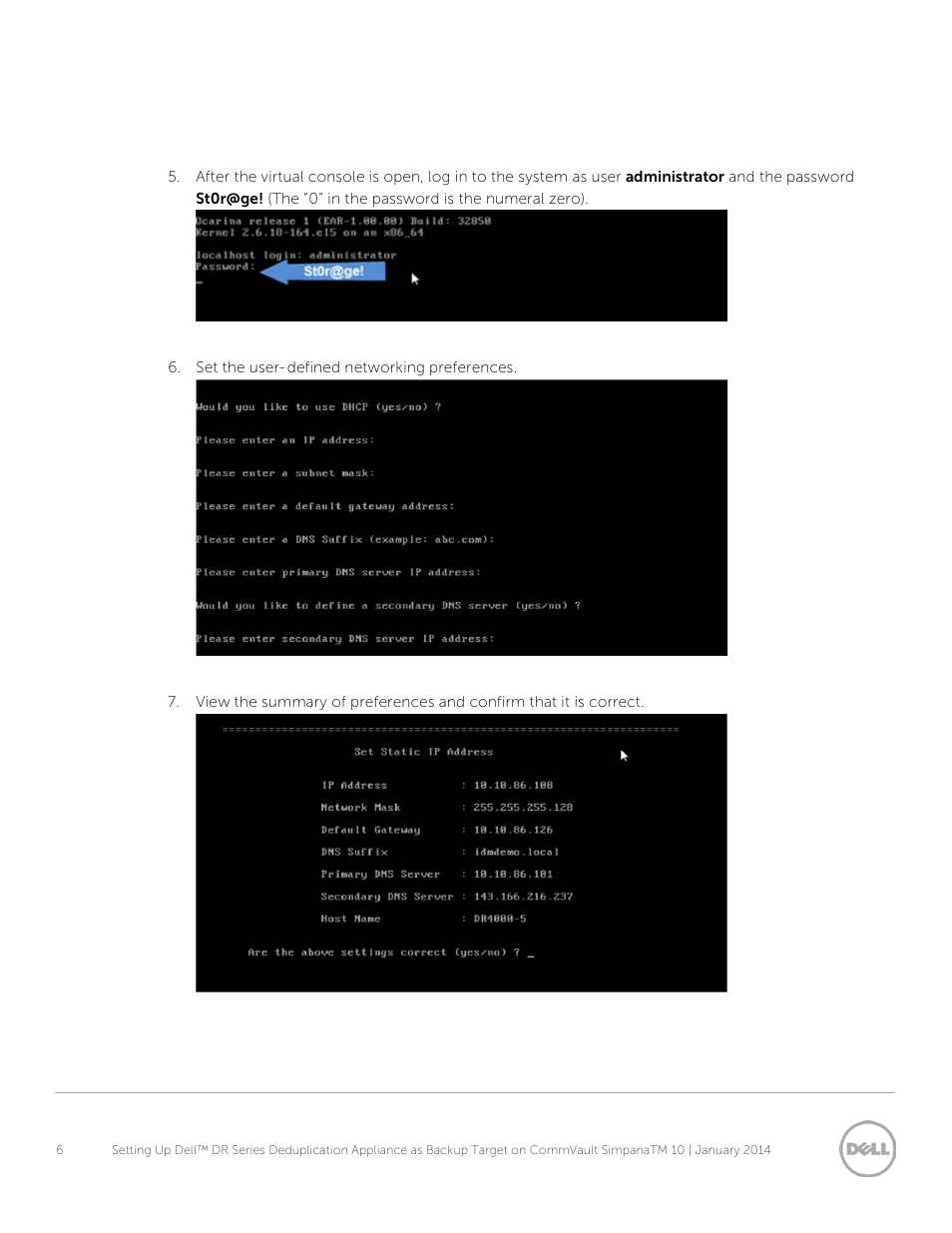 Dell PowerVault DR6000 User Manual | Page 6 / 38