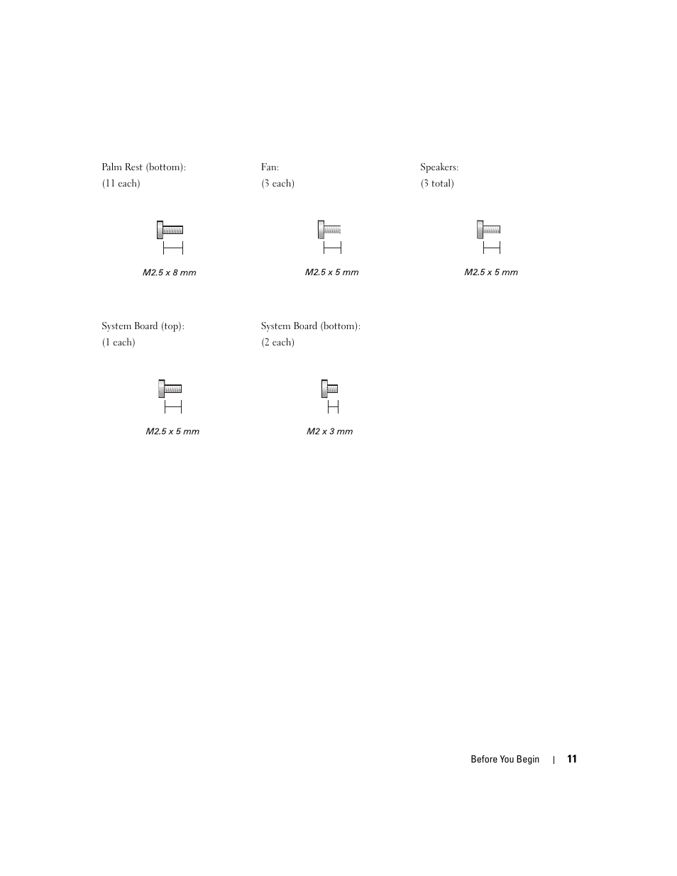 Dell Inspiron 630m User Manual | Page 11 / 92