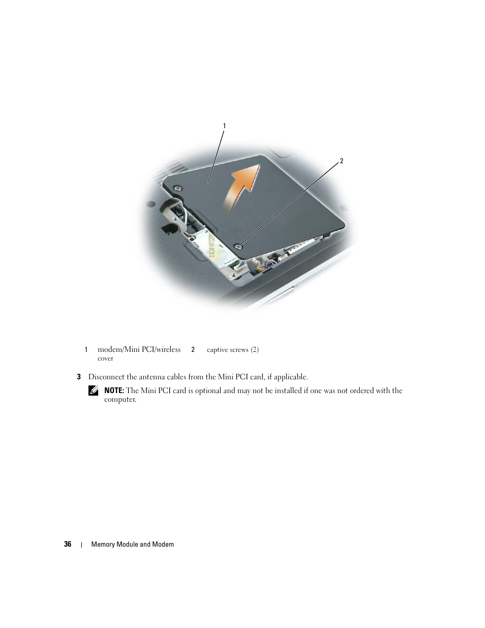 Dell Inspiron 630m User Manual | Page 36 / 92
