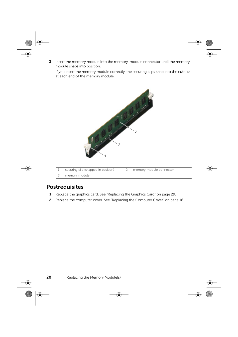 Postrequisites | Dell XPS 8700 (Mid 2013) User Manual | Page 20 / 86