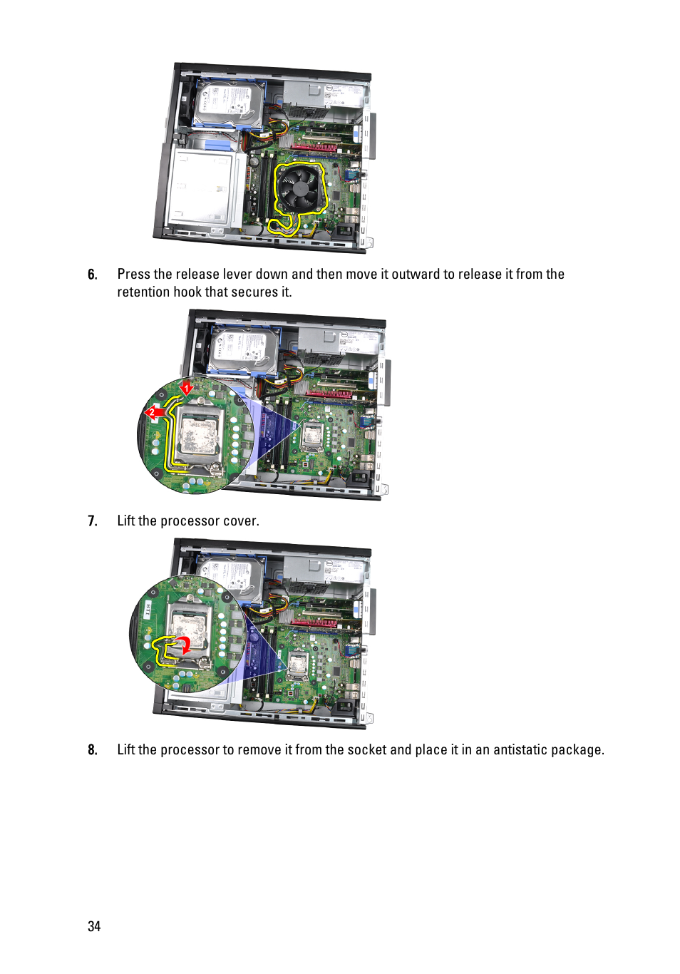 Dell OptiPlex 790 (Early 2011) User Manual | Page 34 / 101