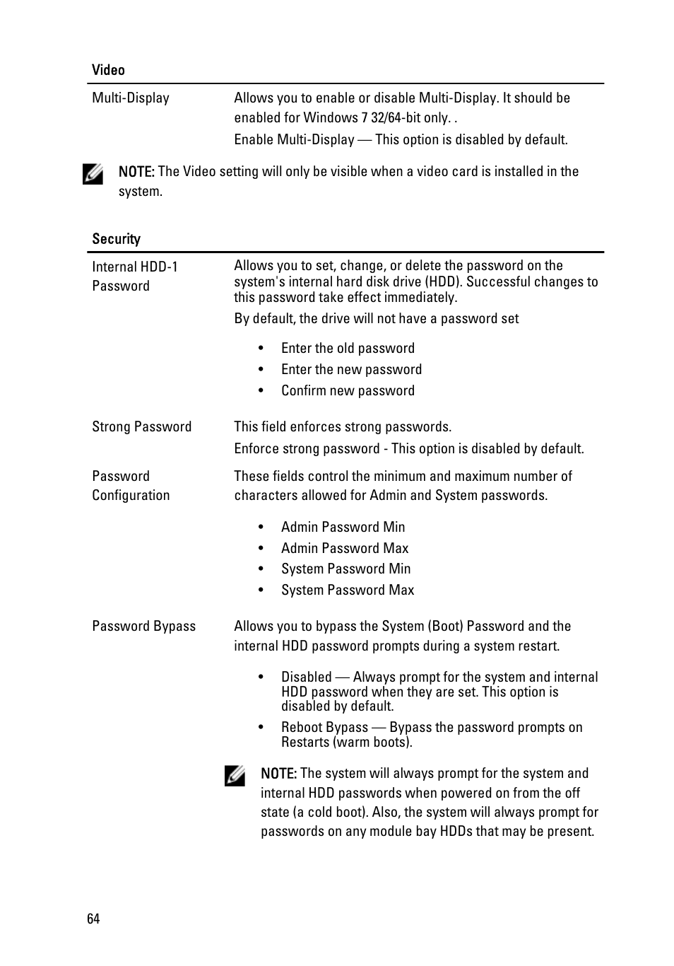 Dell OptiPlex 790 (Early 2011) User Manual | Page 64 / 101